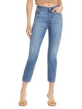 NEW Levi’s Women's 28 Wedgie Icon Fit High Rise Tapered Leg Button Fly Jeans